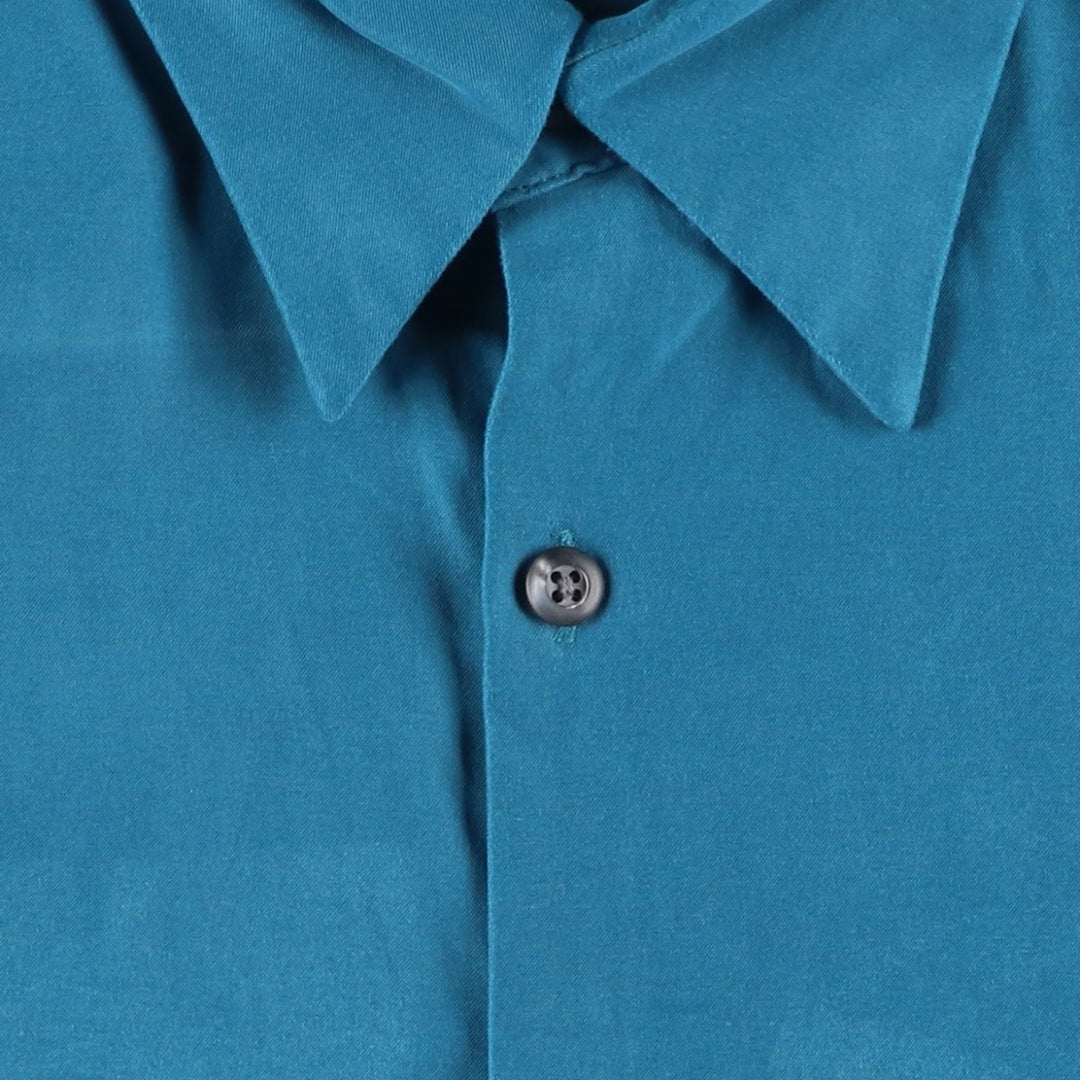ALFANI Long Sleeve Polyester Shirt, Women's Size S polyester blue type Vintage Second Hand