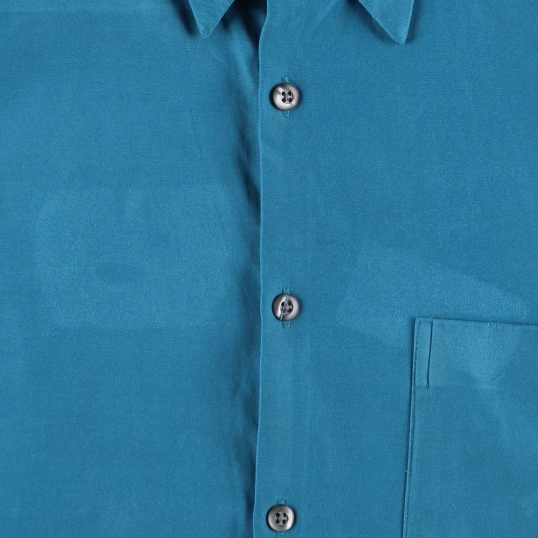 ALFANI Long Sleeve Polyester Shirt, Women's Size S polyester blue type Vintage Second Hand