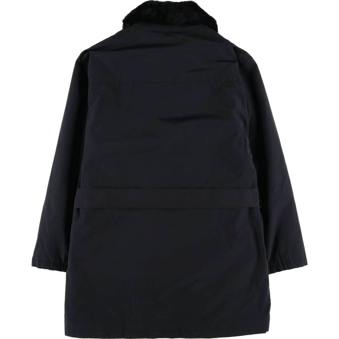 Burberry's padded nylon coat, size M polyamide black type Vintage Second Hand