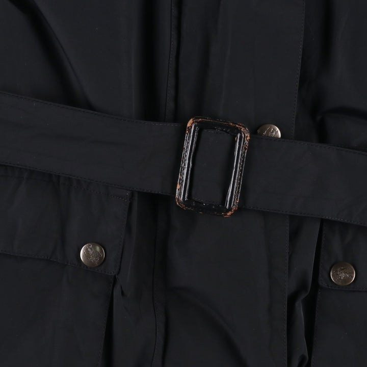 Burberry's padded nylon coat, size M polyamide black type Vintage Second Hand