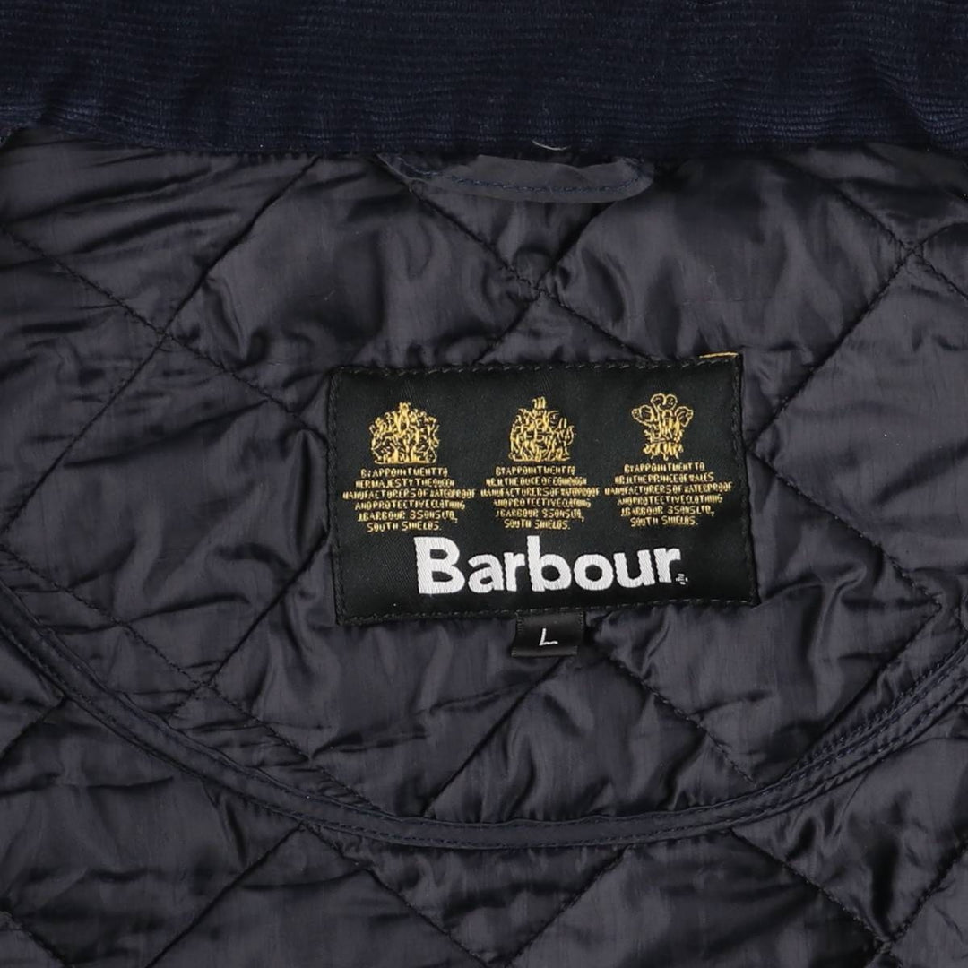 2000'S Barbour Chelsea Sport Quilted 3-Warrant Quilted Jacket Puffer Jacket Men's Size L (approx.) polyester black type Vintage Second Hand