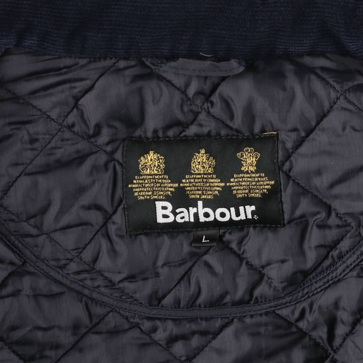2000'S Barbour Chelsea Sport Quilted 3-Warrant Quilted Jacket Puffer Jacket Men's Size L (approx.) polyester black type Vintage Second Hand
