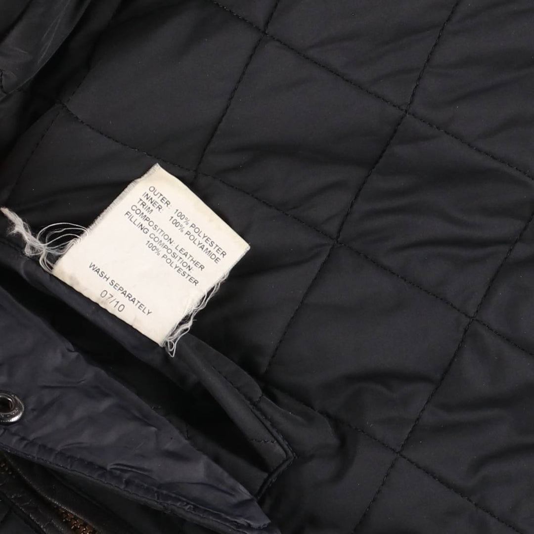 2000'S Barbour Chelsea Sport Quilted 3-Warrant Quilted Jacket Puffer Jacket Men's Size L (approx.) polyester black type Vintage Second Hand