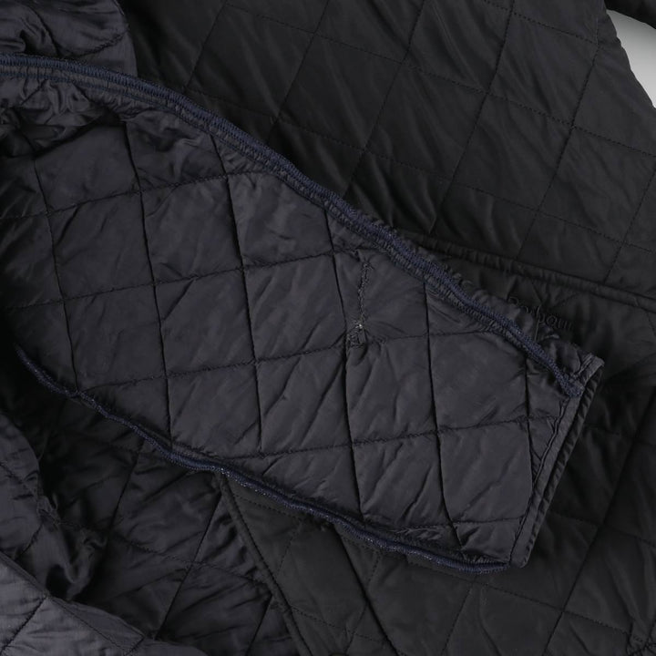 2000'S Barbour Chelsea Sport Quilted 3-Warrant Quilted Jacket Puffer Jacket Men's Size L (approx.) polyester black type Vintage Second Hand
