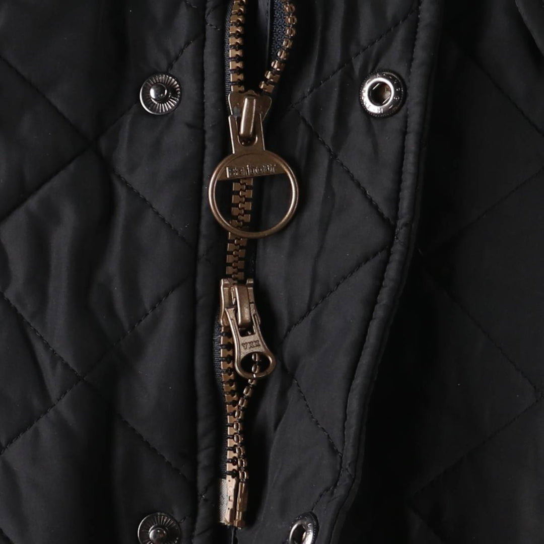 2000'S Barbour Chelsea Sport Quilted 3-Warrant Quilted Jacket Puffer Jacket Men's Size L (approx.) polyester black type Vintage Second Hand