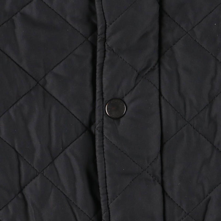 2000'S Barbour Chelsea Sport Quilted 3-Warrant Quilted Jacket Puffer Jacket Men's Size L (approx.) polyester black type Vintage Second Hand