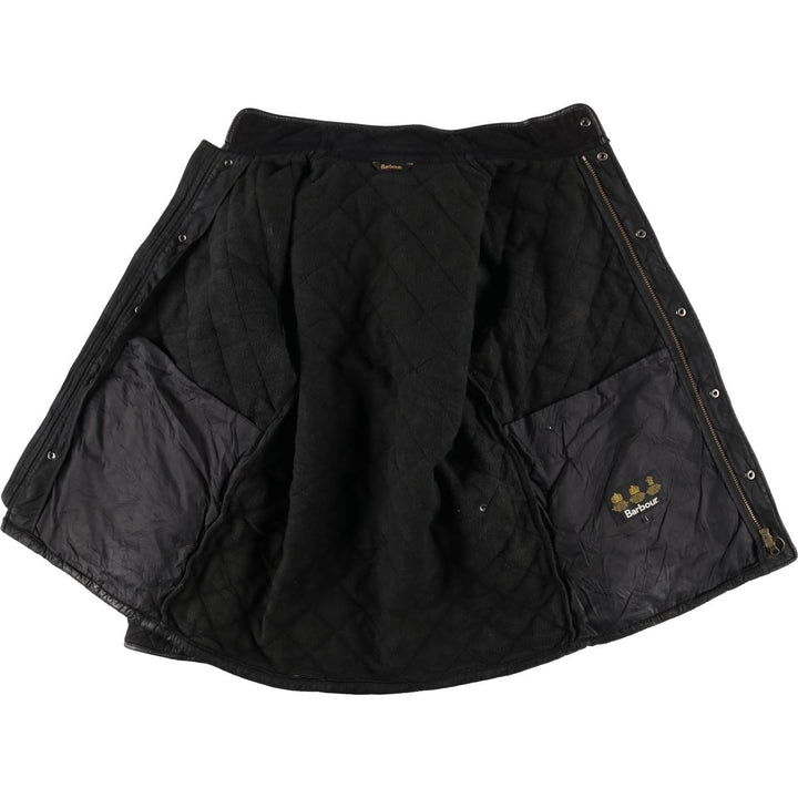 2000'S Barbour POWELL QUILT 3-Warrant Quilted Puffer Jacket, Men's Size L polyester black type Vintage Second Hand