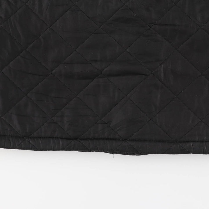 2000'S Barbour POWELL QUILT 3-Warrant Quilted Puffer Jacket, Men's Size L polyester black type Vintage Second Hand
