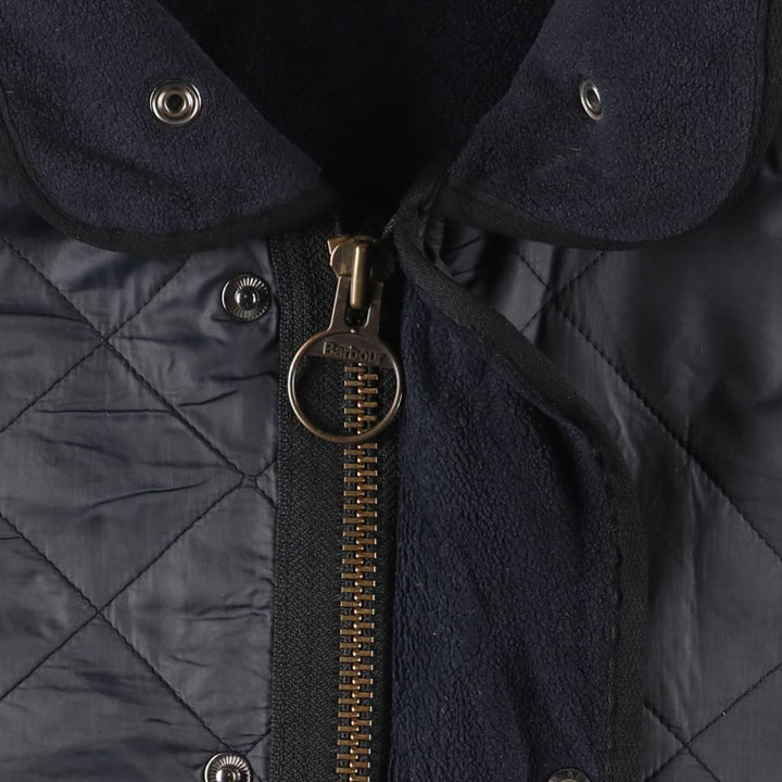 Barbour Polar Quilts quilted puffer jacket, men's size XL Nylon black type Vintage Second Hand
