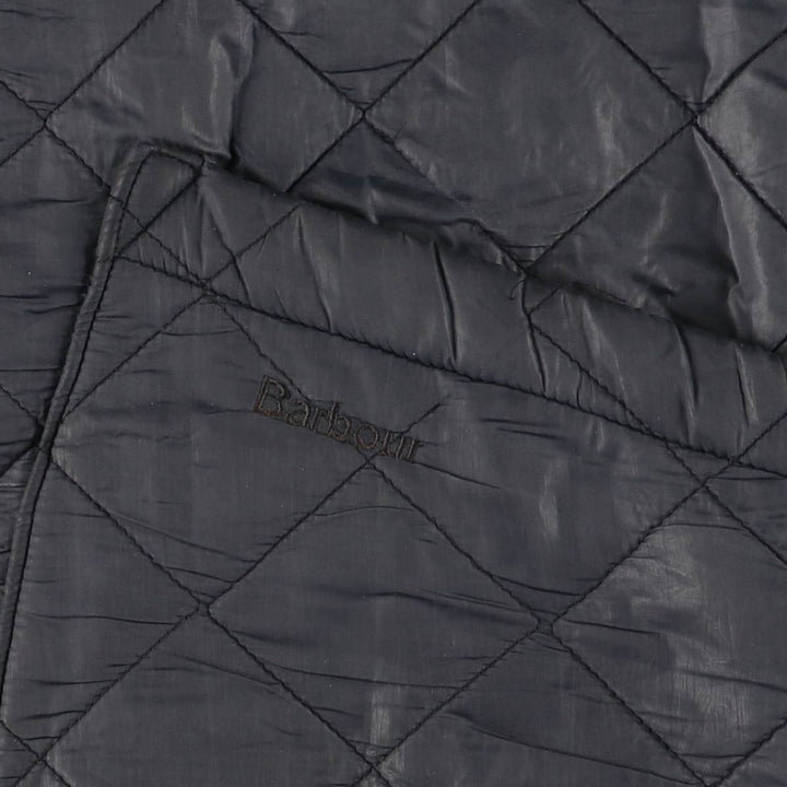 Barbour Polar Quilts quilted puffer jacket, men's size XL Nylon black type Vintage Second Hand