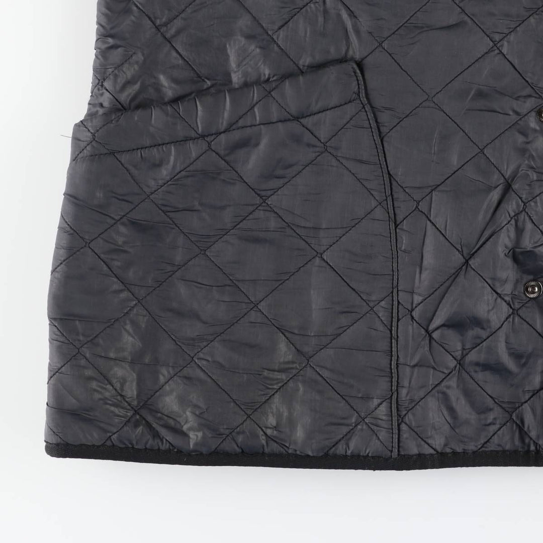 Barbour Polar Quilts quilted puffer jacket, men's size XL Nylon black type Vintage Second Hand