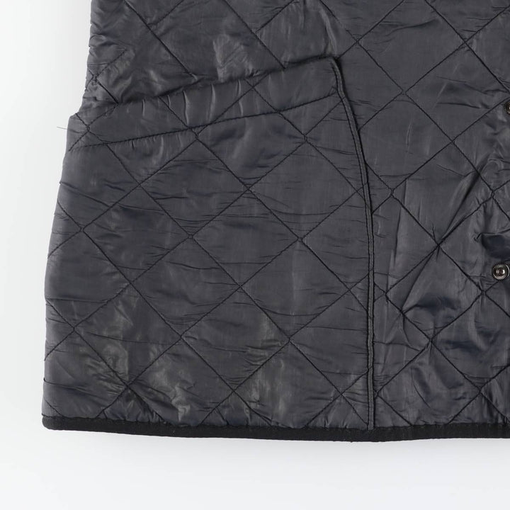 Barbour Polar Quilts quilted puffer jacket, men's size XL Nylon black type Vintage Second Hand