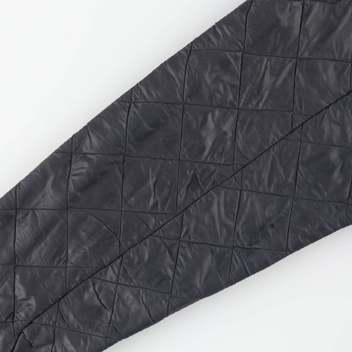 Barbour Polar Quilts quilted puffer jacket, men's size XL Nylon black type Vintage Second Hand