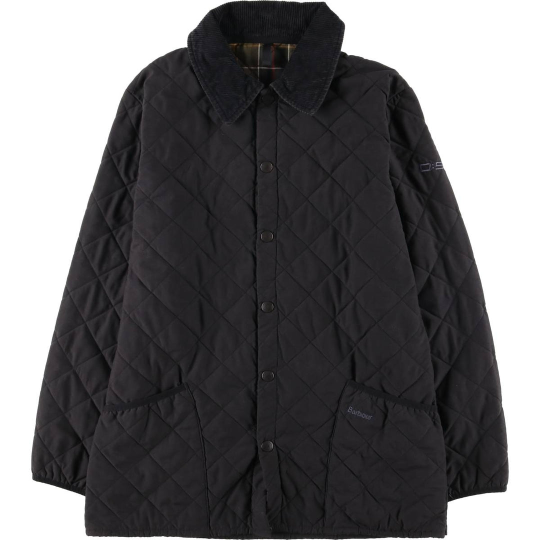 2000'S Barbour Eskdale Jacket, 3-Warrant Quilted Puffer Jacket, Men's Size S (approx.) polyester black type Vintage Second Hand