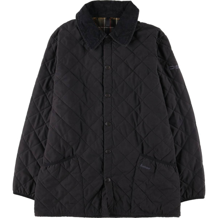 2000'S Barbour Eskdale Jacket, 3-Warrant Quilted Puffer Jacket, Men's Size S (approx.) polyester black type Vintage Second Hand
