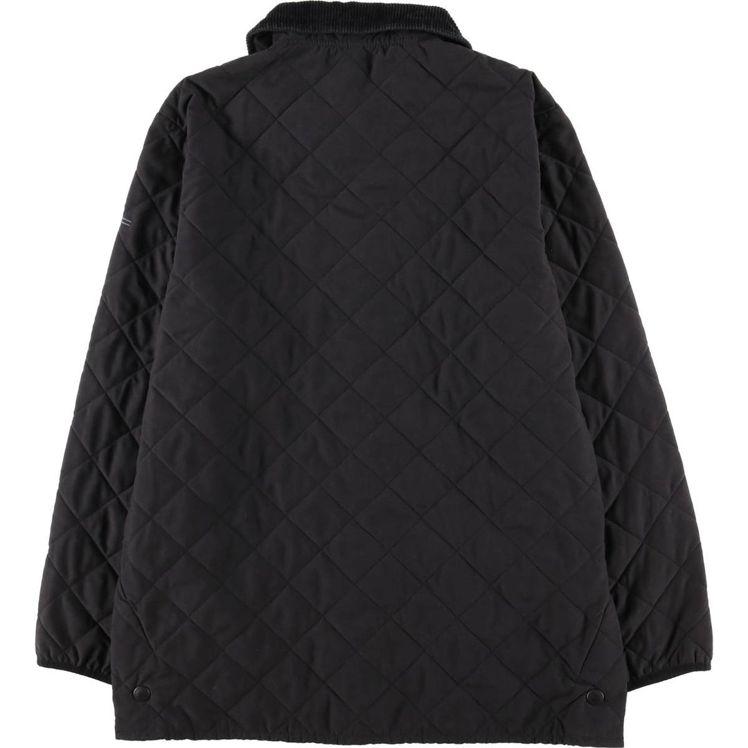 2000'S Barbour Eskdale Jacket, 3-Warrant Quilted Puffer Jacket, Men's Size S (approx.) polyester black type Vintage Second Hand
