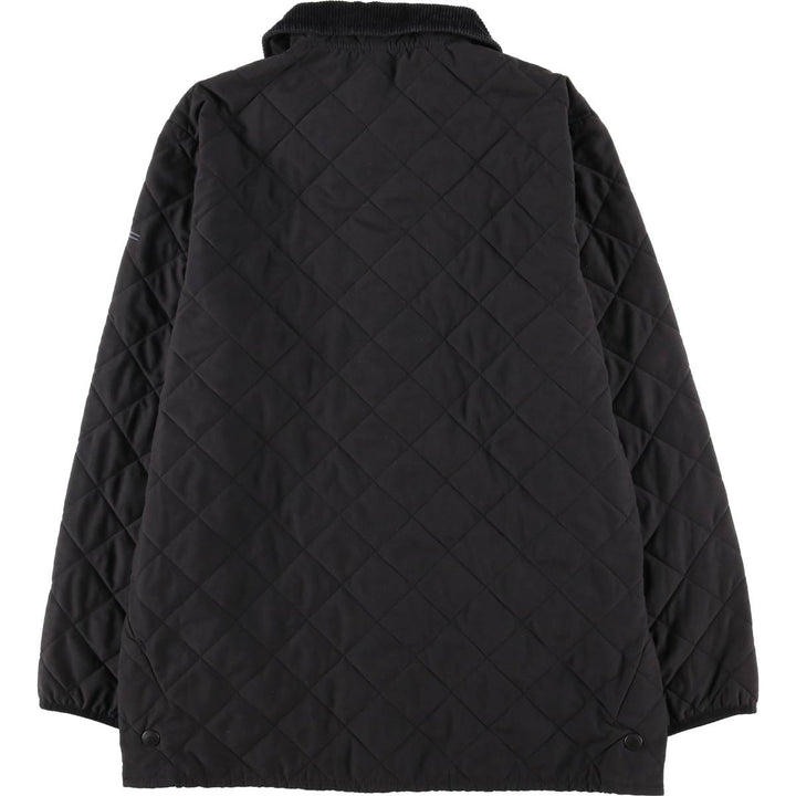 2000'S Barbour Eskdale Jacket, 3-Warrant Quilted Puffer Jacket, Men's Size S (approx.) polyester black type Vintage Second Hand