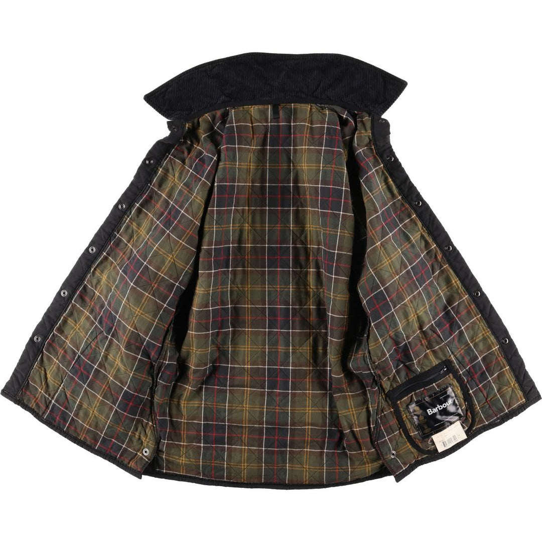 2000'S Barbour Eskdale Jacket, 3-Warrant Quilted Puffer Jacket, Men's Size S (approx.) polyester black type Vintage Second Hand