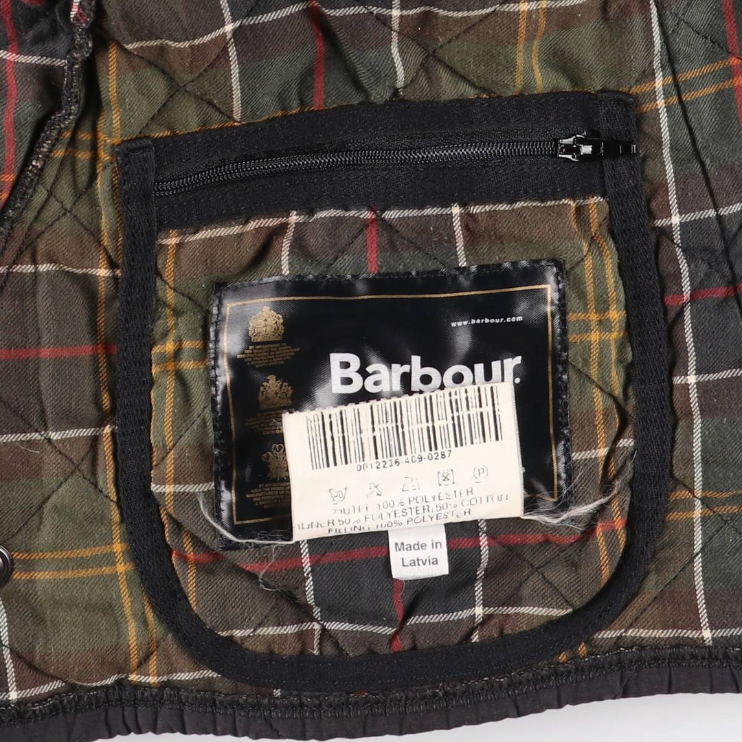 2000'S Barbour Eskdale Jacket, 3-Warrant Quilted Puffer Jacket, Men's Size S (approx.) polyester black type Vintage Second Hand