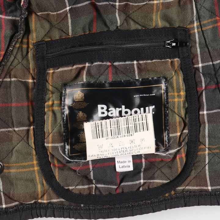 2000'S Barbour Eskdale Jacket, 3-Warrant Quilted Puffer Jacket, Men's Size S (approx.) polyester black type Vintage Second Hand