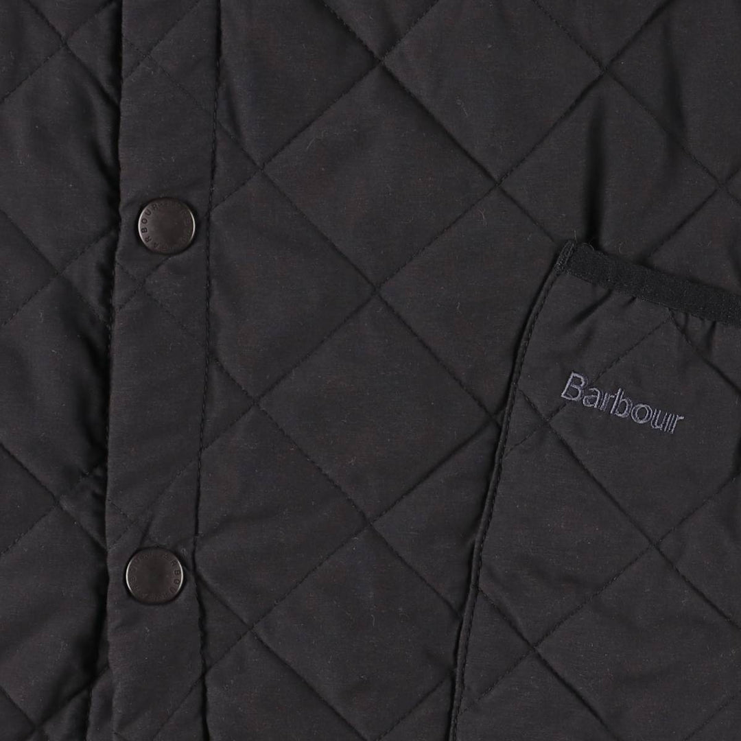 2000'S Barbour Eskdale Jacket, 3-Warrant Quilted Puffer Jacket, Men's Size S (approx.) polyester black type Vintage Second Hand