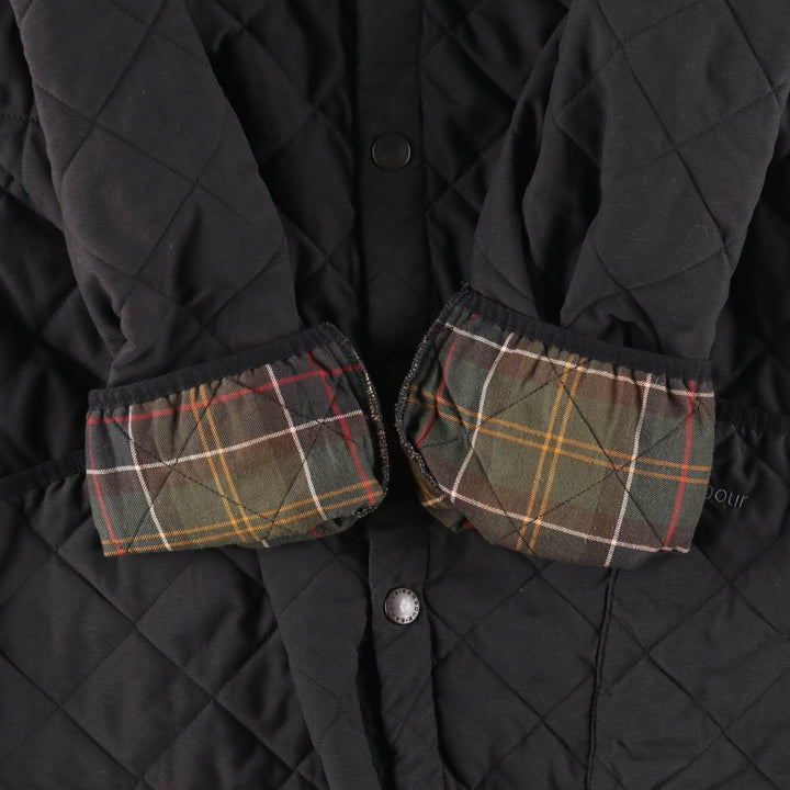 2000'S Barbour Eskdale Jacket, 3-Warrant Quilted Puffer Jacket, Men's Size S (approx.) polyester black type Vintage Second Hand