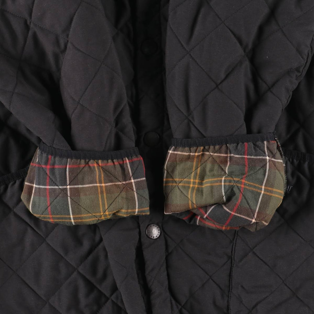 2000'S Barbour Eskdale Jacket, 3-Warrant Quilted Puffer Jacket, Men's Size S (approx.) polyester black type Vintage Second Hand
