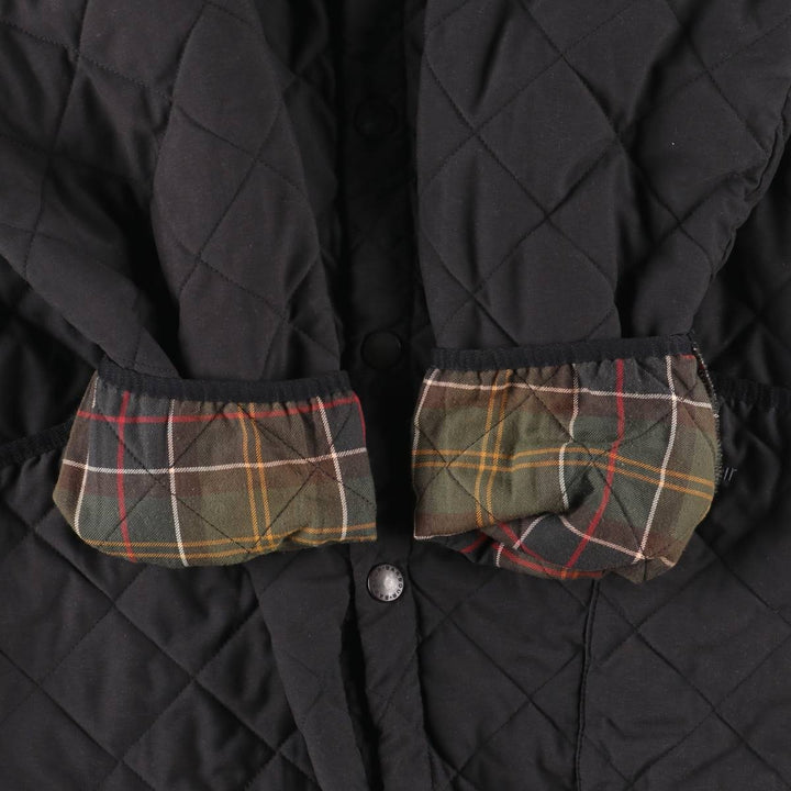 2000'S Barbour Eskdale Jacket, 3-Warrant Quilted Puffer Jacket, Men's Size S (approx.) polyester black type Vintage Second Hand