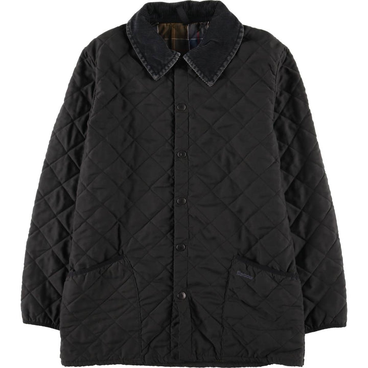 2000'S Barbour CLASSIC ESKDALE JACKET 3-Warrant Quilted Puffer Jacket Men's Size S (approx.) polyester black type Vintage Second Hand