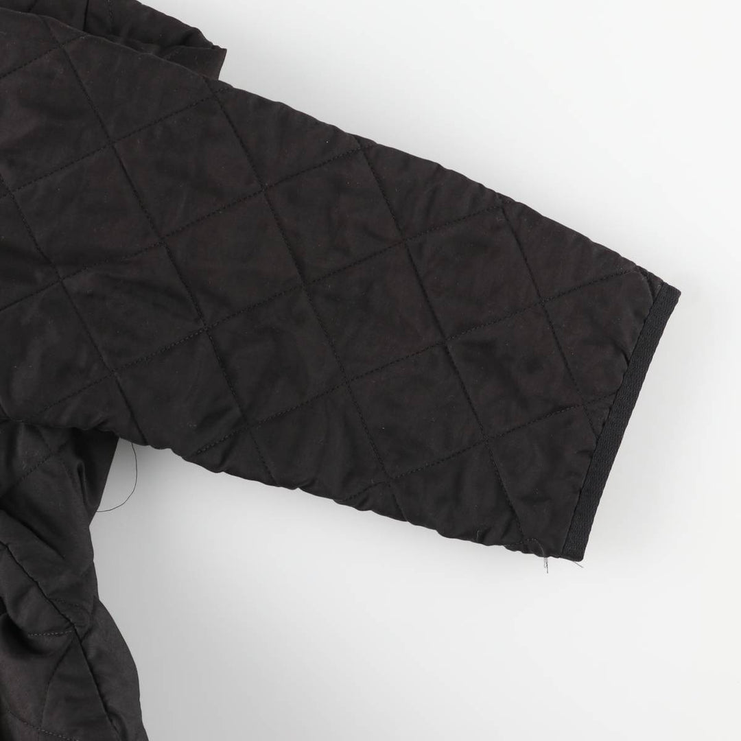 2000'S Barbour Quilted Puffer Jacket, Men's Size M (approx.) polyester black type Vintage Second Hand