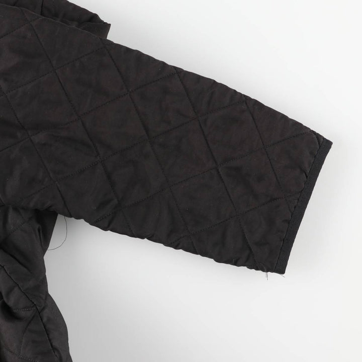 2000'S Barbour Quilted Puffer Jacket, Men's Size M (approx.) polyester black type Vintage Second Hand