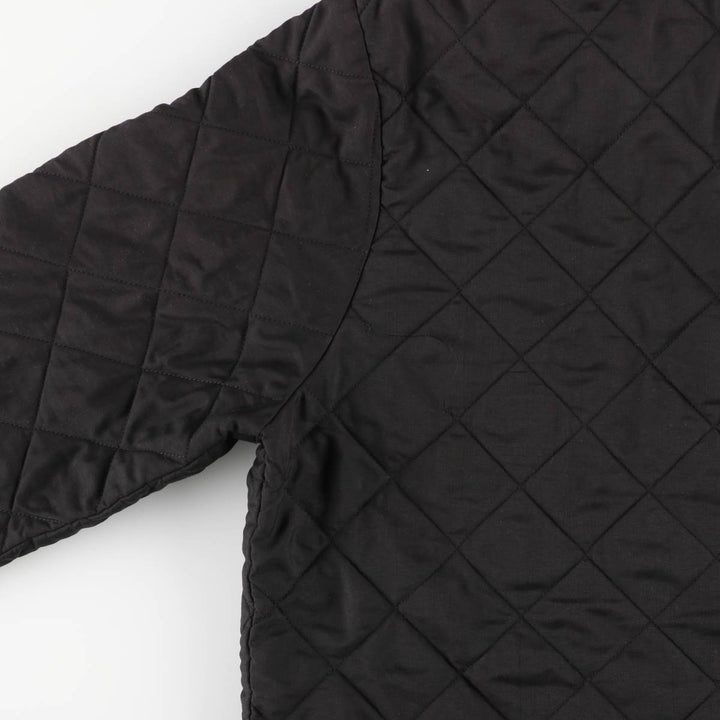 2000'S Barbour Quilted Puffer Jacket, Men's Size M (approx.) polyester black type Vintage Second Hand
