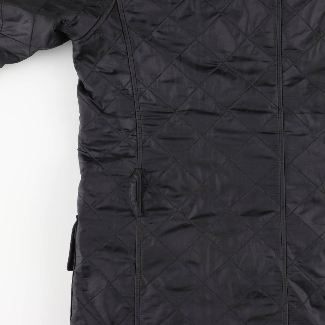 2000'S Barbour GRASSTRACK 3-Warrant Quilted Puffer Jacket, Men's Size XL (approx.) polyamide black type Vintage Second Hand