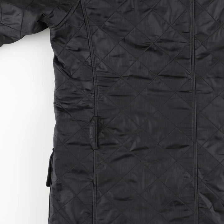 2000'S Barbour GRASSTRACK 3-Warrant Quilted Puffer Jacket, Men's Size XL (approx.) polyamide black type Vintage Second Hand