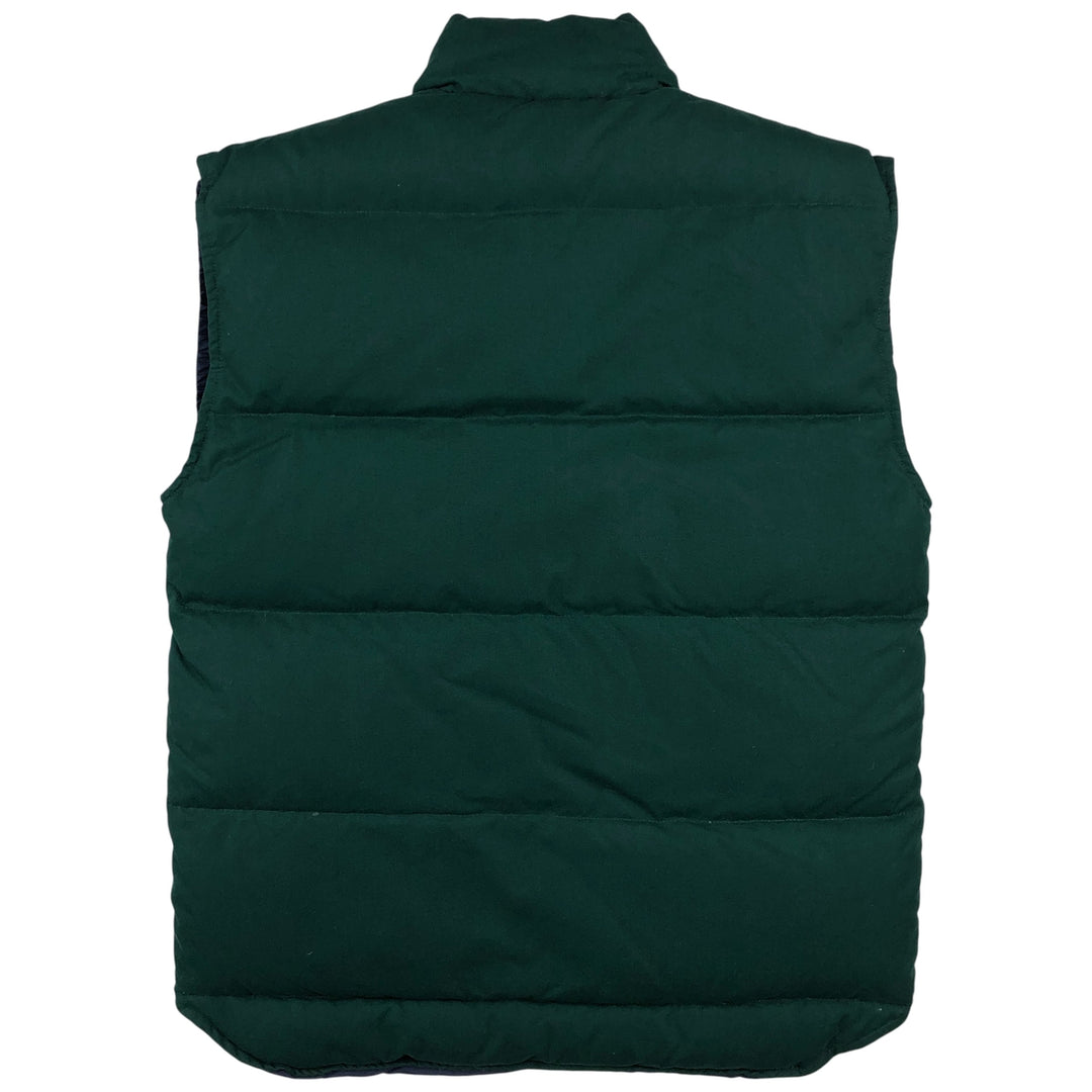 Vintage 1990'S Eddie Bauer goose down vest, size S, men's polyester green type Vintage Second Hand