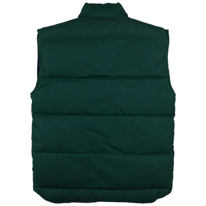 Vintage 1990'S Eddie Bauer goose down vest, size S, men's polyester green type Vintage Second Hand