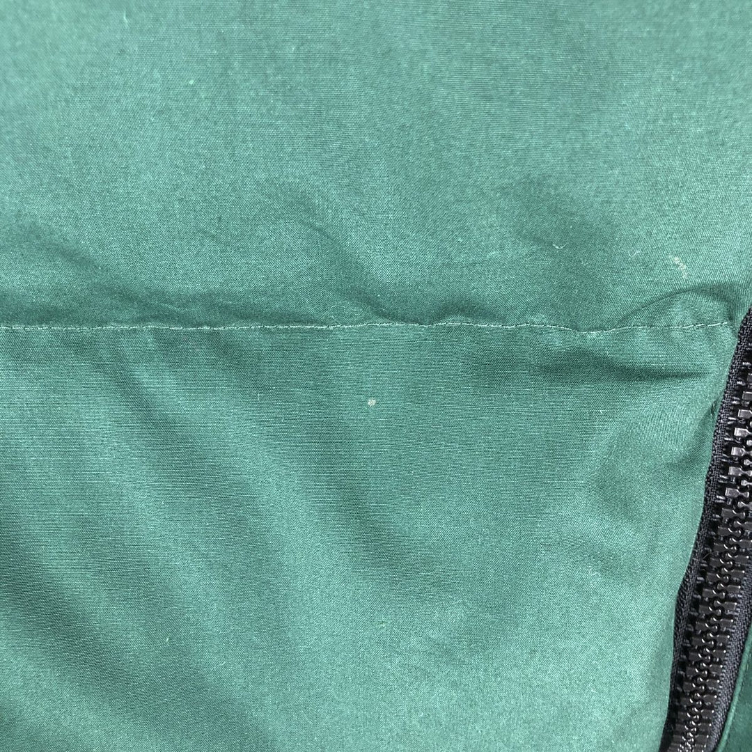 Vintage 1990'S Eddie Bauer Check Pattern Reversible Goose Down Vest, Men's Size Large polyester green type Vintage Second Hand