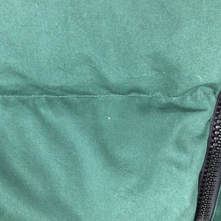 Vintage 1990'S Eddie Bauer Check Pattern Reversible Goose Down Vest, Men's Size Large polyester green type Vintage Second Hand