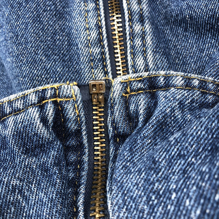 Vintage 90'S Wrangler HERO denim vest, size M, men's cotton blue type Vintage Second Hand