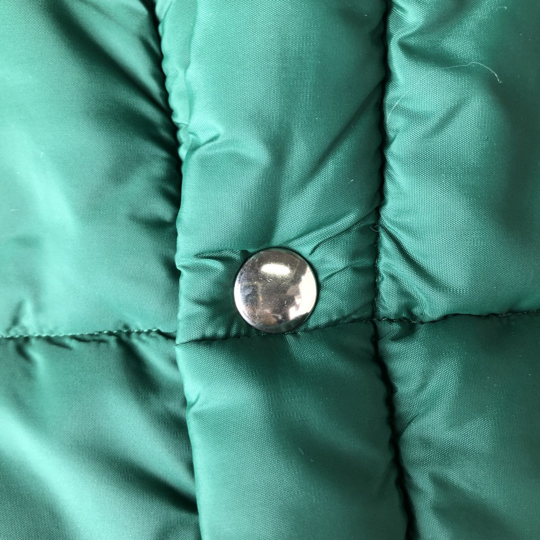 Vintage 1990'S Golden Bear padded vest, size M, men's unclear green type Vintage Second Hand