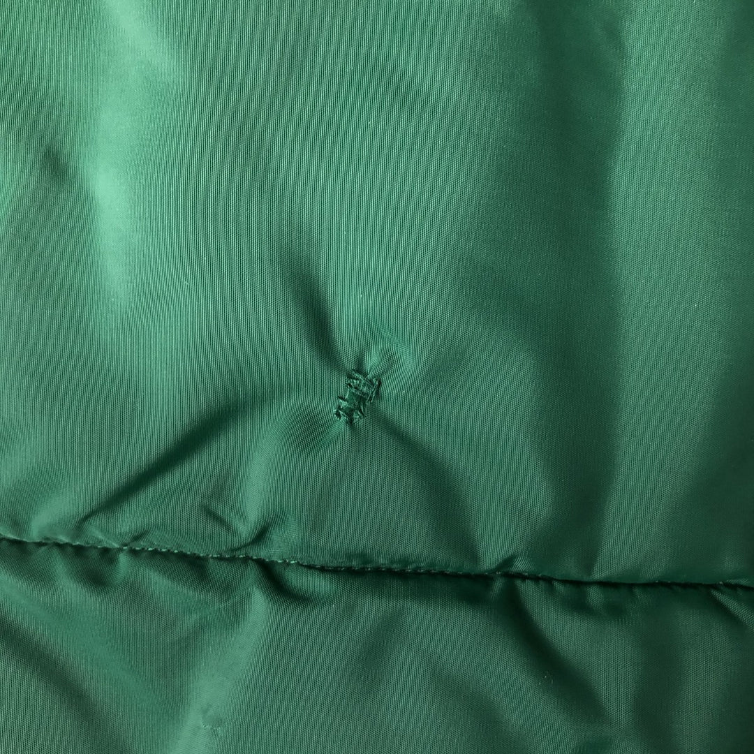 Vintage 1990'S Golden Bear padded vest, size M, men's unclear green type Vintage Second Hand