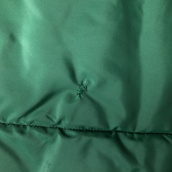 Vintage 1990'S Golden Bear padded vest, size M, men's unclear green type Vintage Second Hand