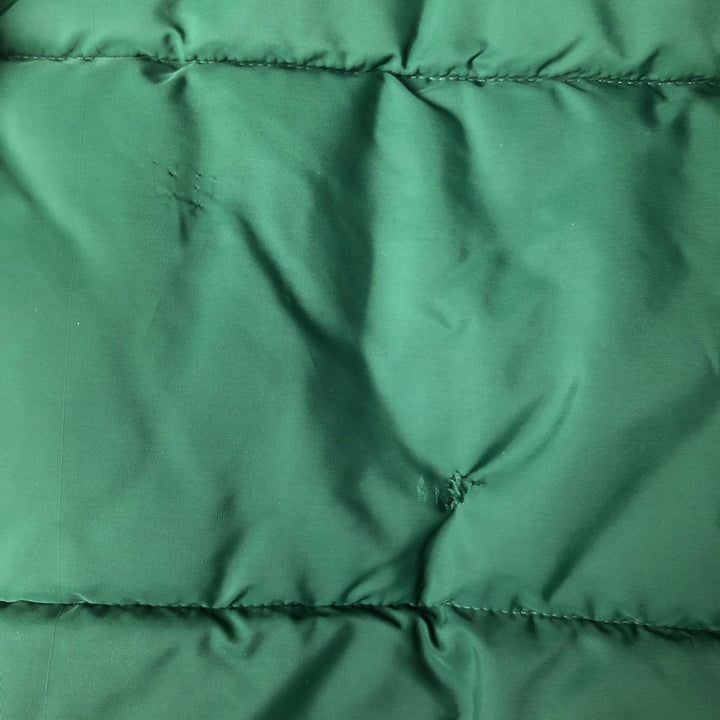 Vintage 1990'S Golden Bear padded vest, size M, men's unclear green type Vintage Second Hand