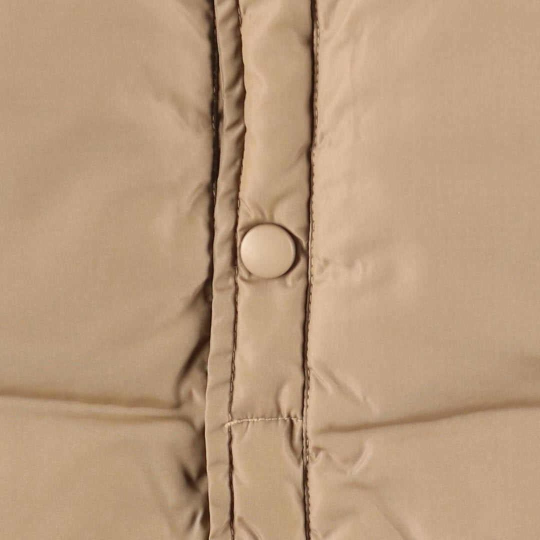Vintage 80s-90'S Lands' End goose down vest, size M, men's Nylon gray type Vintage Second Hand