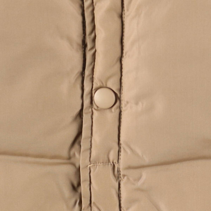 Vintage 80s-90'S Lands' End goose down vest, size M, men's Nylon gray type Vintage Second Hand