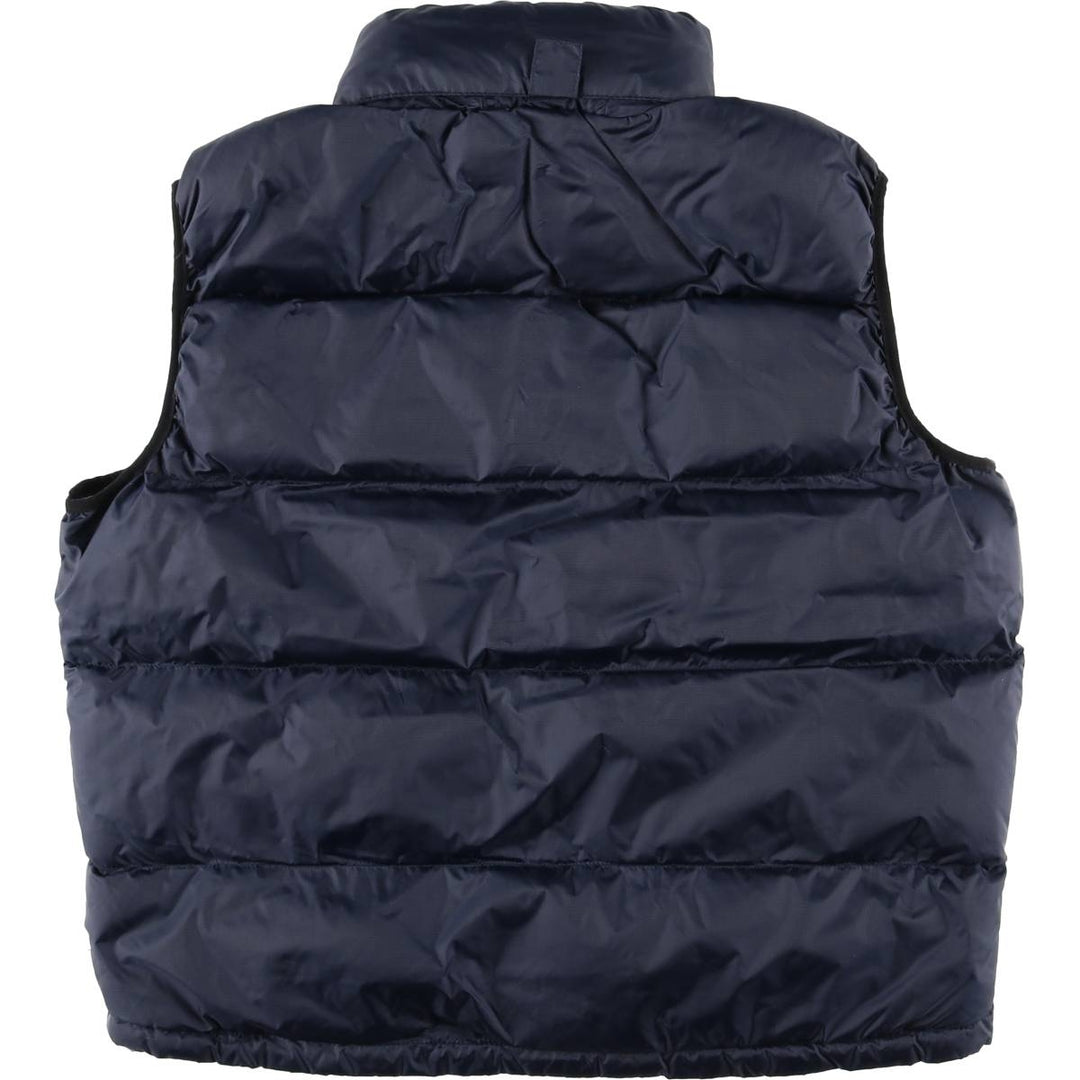 90'S SCHOTT padded vest, men's size L, vintage Nylon navy blue type Vintage Second Hand
