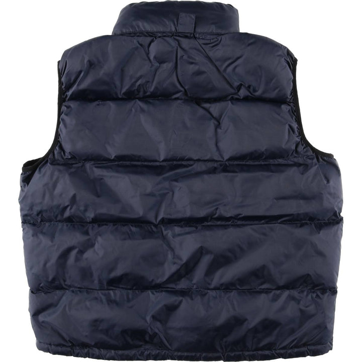 90'S SCHOTT padded vest, men's size L, vintage Nylon navy blue type Vintage Second Hand