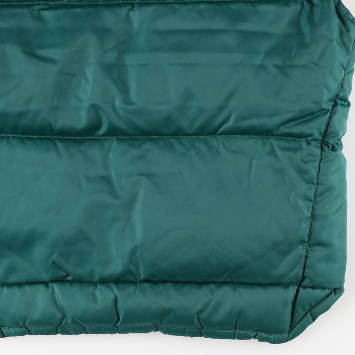 90'S GAP Vintage Down Vest, Men's Size Medium Nylon green type Vintage Second Hand