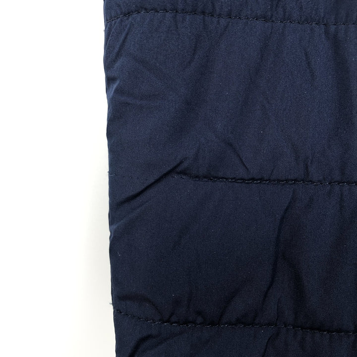 Brooks Brothers Reversible Padded Vest, Men's Size Medium polyester navy blue type Vintage Second Hand