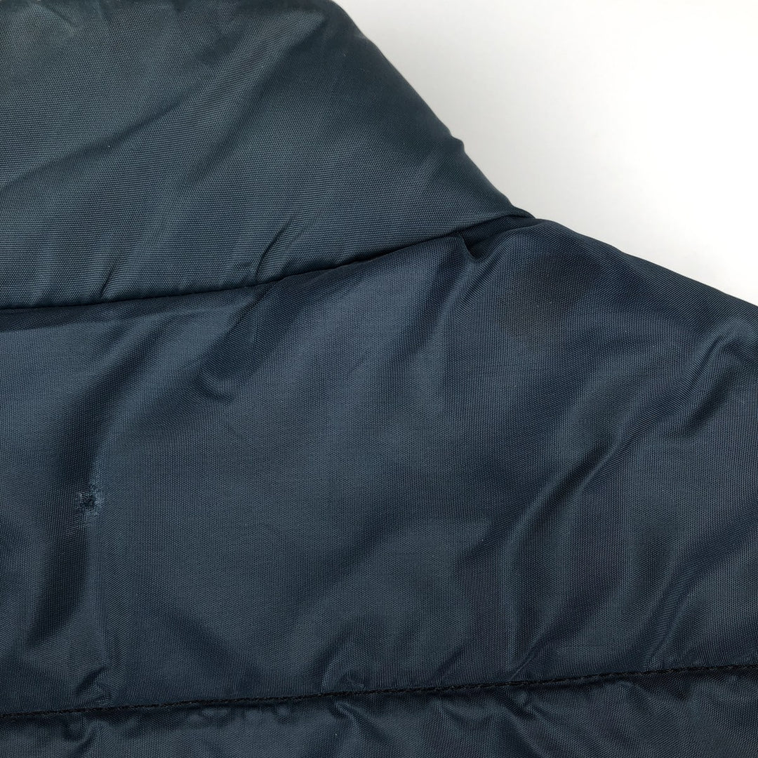 Vintage 70s-80'S Fleetwood Sportswear padded vest, men's size XL Nylon navy blue type Vintage Second Hand